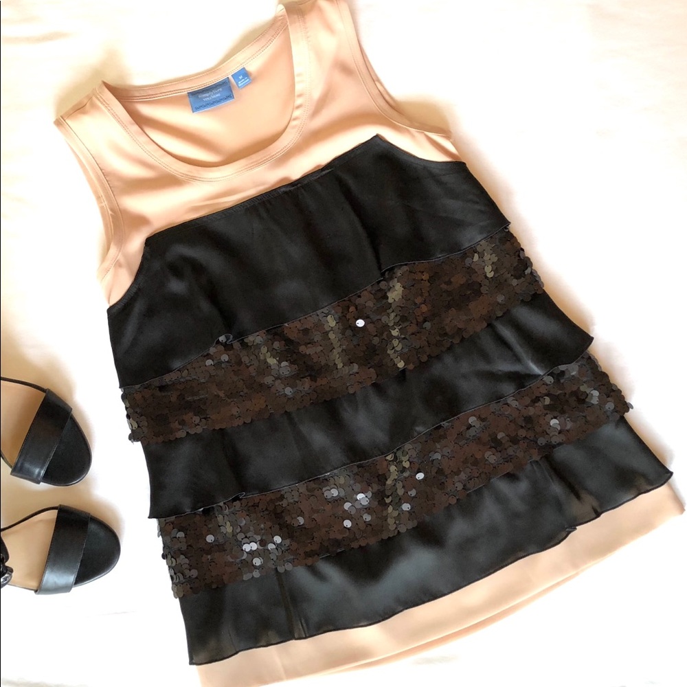 SIMPLY VERA Vera Wang Sequin Top